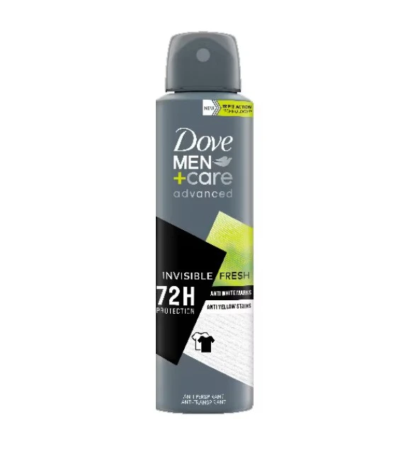 Antiperspirant Deo Dove Men Advanced Care Invisible Fresh 150ml